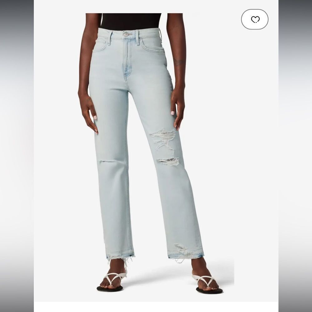 Hudson Jeans
Jade High-Rise Straight Loose Fit in Aries size 28 by 30 EUC